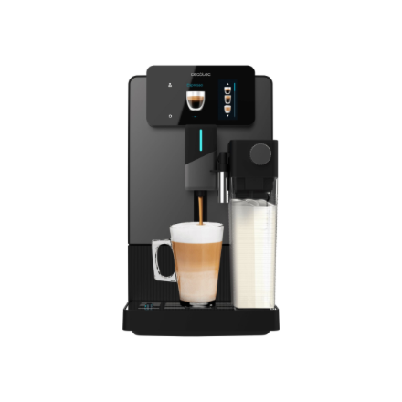 Cecotec Coffee machine | Cremmaet Latte Touch | Pump pressure 19 bar | Built-in milk frother | Super-automatic | Black |