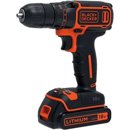 BLACK & DECKER Cordless Drill | BDCDC18B-QW | 18 V | 2x1.5 Ah | Li-Ion