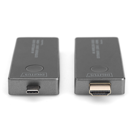 Digitus | 4K Wireless Video Extender, 30 m (USB-C - HDMI) | DS-55324 | Black/Silver