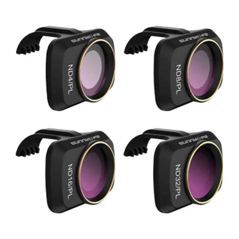 Set of 4 filters ND-PL 4/8/16/32 Sunnylife for DJI Mini 2 SE / Mini 2 (MM-FI9255) - Image 1