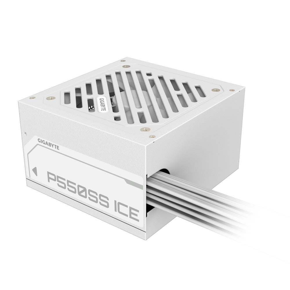 Power Supply GIGABYTE GP-P550SS ICE 550 Watts Efficiency 80 PLUS SILVER PFC Active MTBF 100000 hours GP-P550SSICE