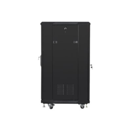 Lanberg | Rack cabinet 19" free-standing 22U/600x600 (flat pack) | FF01-6622-12B | Black