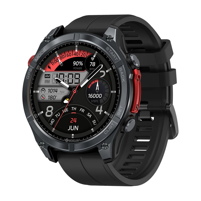 Zeblaze Stratos 4 Smartwatch (Black) - Image 1