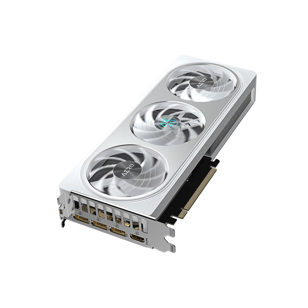 Graphics Card GIGABYTE NVIDIA GeForce RTX 5060 8 GB GDDR7 128 bit PCIE 5.0 16x GPU 2595 MHz 1xHDMI 3xDisplayPort GV-N5060AEROOC-8GD