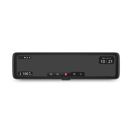 Mio MiVue R860WD, Dash Cam | GPS | Wi-Fi | Front and rear cams synchronized for recording with an unobstructed view; 11.