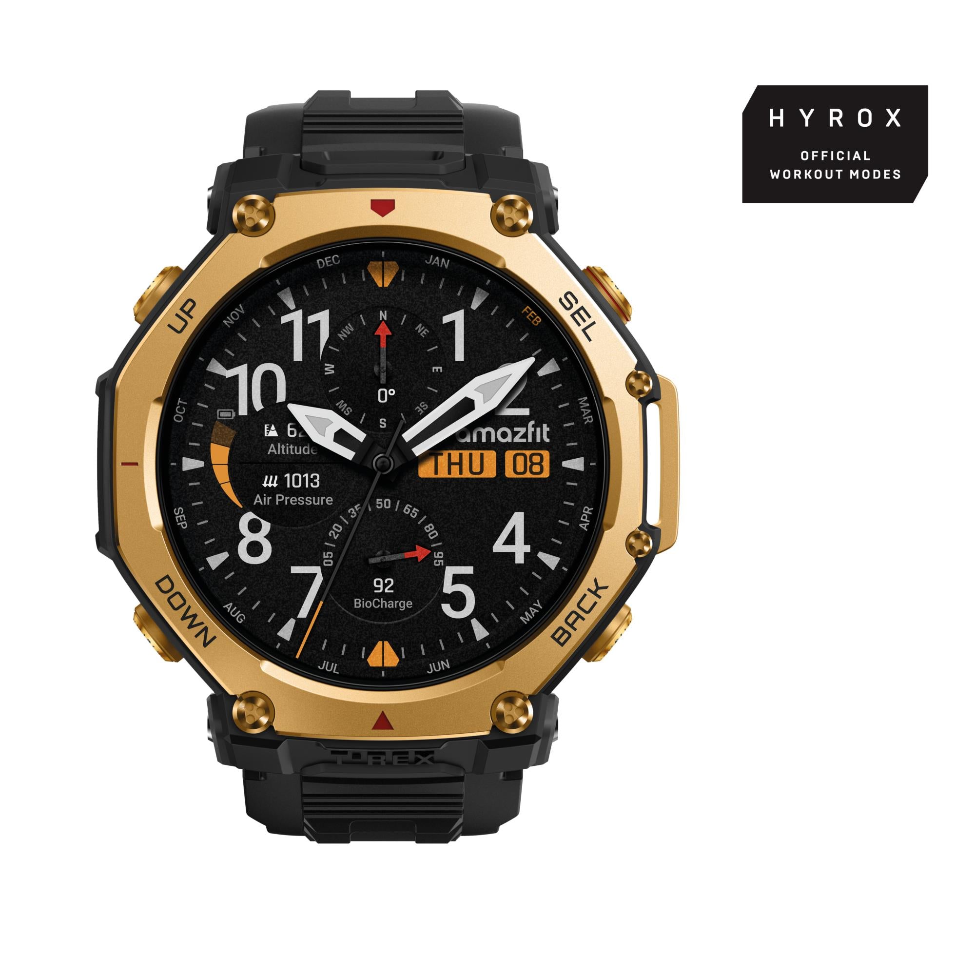 SMARTWATCH AMAZFIT T-REX 3 PRO/48MM BLACKGOLD W2443EU5N HUAMI