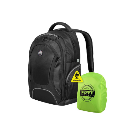 PORT DESIGNS | Courchevel | Fits up to size 17.3 " | Backpack | Shoulder strap | Black
