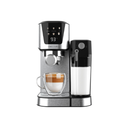 Cecotec Coffee Maker | Power Espresso 20 Cream | Pump pressure 20 bar | Built-in milk frother | Semi-automatic | 1350 W