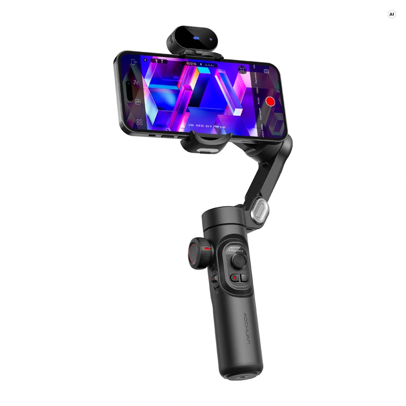 AOCHUAN XE Gimbal with AI Sensor (Black) - Image 2