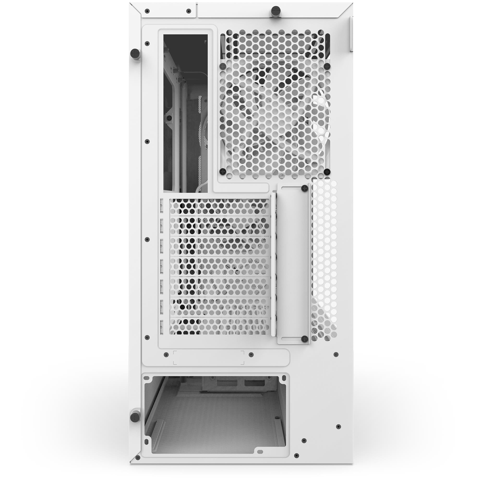 Case NZXT H5 Flow MidiTower Case product features Transparent panel Not included ATX EATX MicroATX MiniITX Colour White CC-H52FW-01