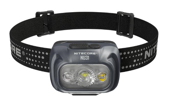 HEADLAMP NU SERIES 550 LUMENS/NU31 SLATE GREY NITECORE