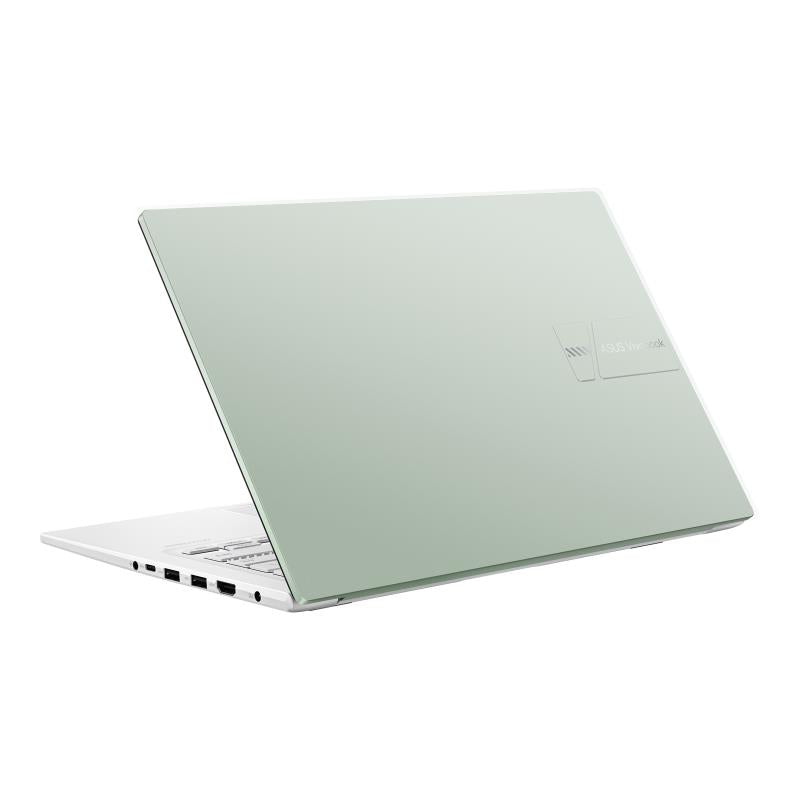 Notebook ASUS VivoBook Series X1404VA CPU Core i5 i5-1335U 1300 MHz 14" 1920x1080 RAM 16GB DDR4 SSD 512GB Intel Iris X? Graphics Integrated ENG NumberPad Windows 11 Home Green 1.4 kg 90NB10I8-M00L30