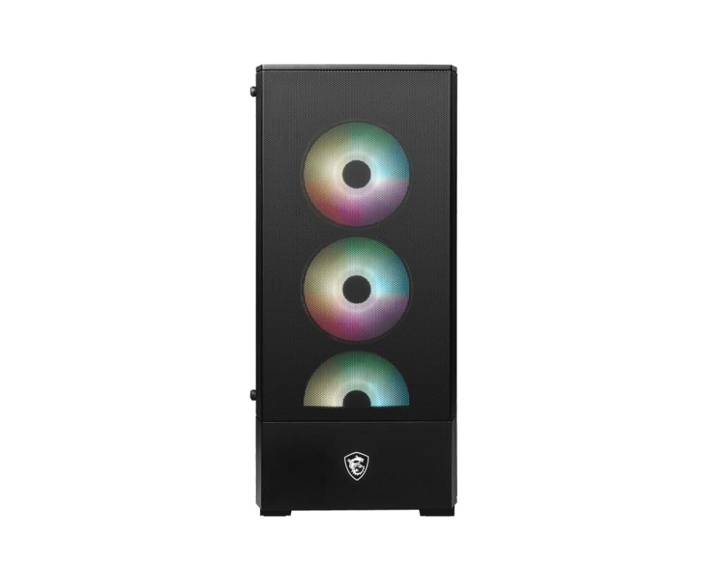 Case MSI MAG FORGE 112R MidiTower Not included ATX MicroATX MiniITX Colour Black MAGFORGE112R