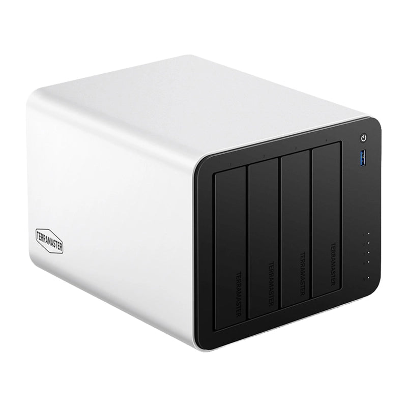 TERRAMASTER F4-425 Plus NAS File Server with Intel N95, 8GB RAM, and 4 bays - Image 1