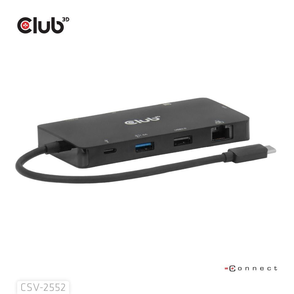 I/O HUB 9IN1 USB-C/100W CSV-2552 CLUB3D