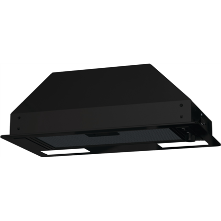Gorenje | Hood | BHI681EB | Canopy | Energy efficiency class D | Width 58 cm | 370 m³/h | Mechanical control | LED | Bla