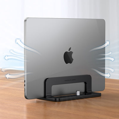 Ugreen Aluminum Vertical Stand Holder Stand for MacBook Laptop Tablet Silver (20471 LP258)
