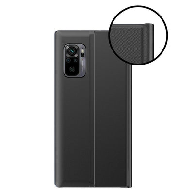 Sleep Case Bookcase Type Case with Smart Window for Xiaomi Redmi K40 Pro+ / K40 Pro / K40 / Poco F3 blue — Hurtel