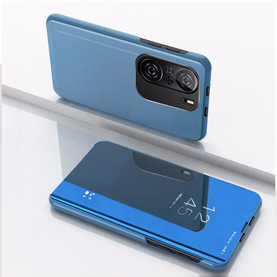 Clear View Case cover for Xiaomi Redmi K40 Pro+ / K40 Pro / K40 / Poco F3 blue — Hurtel