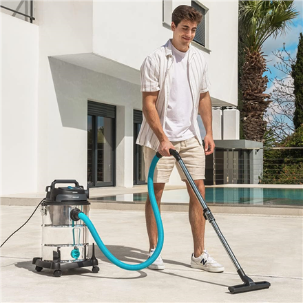 Cecotec Vacuum cleaner | Conga Rockstar Wet & Dry Steel Max Pro | Corded operating | 1600 W | 220-240 V | Silver/Black