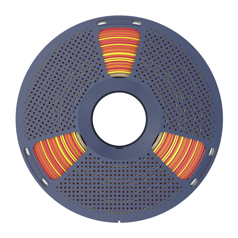 Sunlu PLA+ Silk Dual Color Filament (Red and Gold) - Image 3
