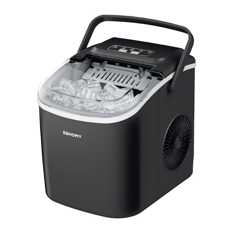 Euhomy IM016 12kg ice cube maker (black) - Image 1