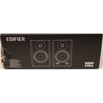 SALE OUT. Edifier MR4 Speaker, black | Edifier Speaker | MR4 | Warranty 24 month(s) | DAMAGED PACKAGING