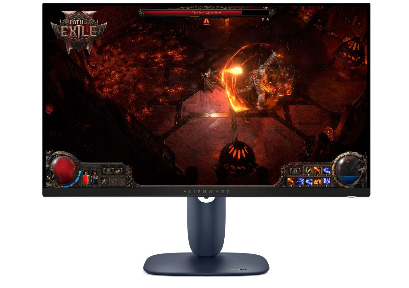 LCD Monitor DELL 210-BQWQ 27" Gaming Matte Panel IPS 2560x1440 16:9 180 Hz 1 ms Colour Black 210-BQWQ