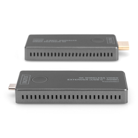 Digitus | 4K Wireless Video Extender, 30 m (USB-C - HDMI) | DS-55324 | Black/Silver