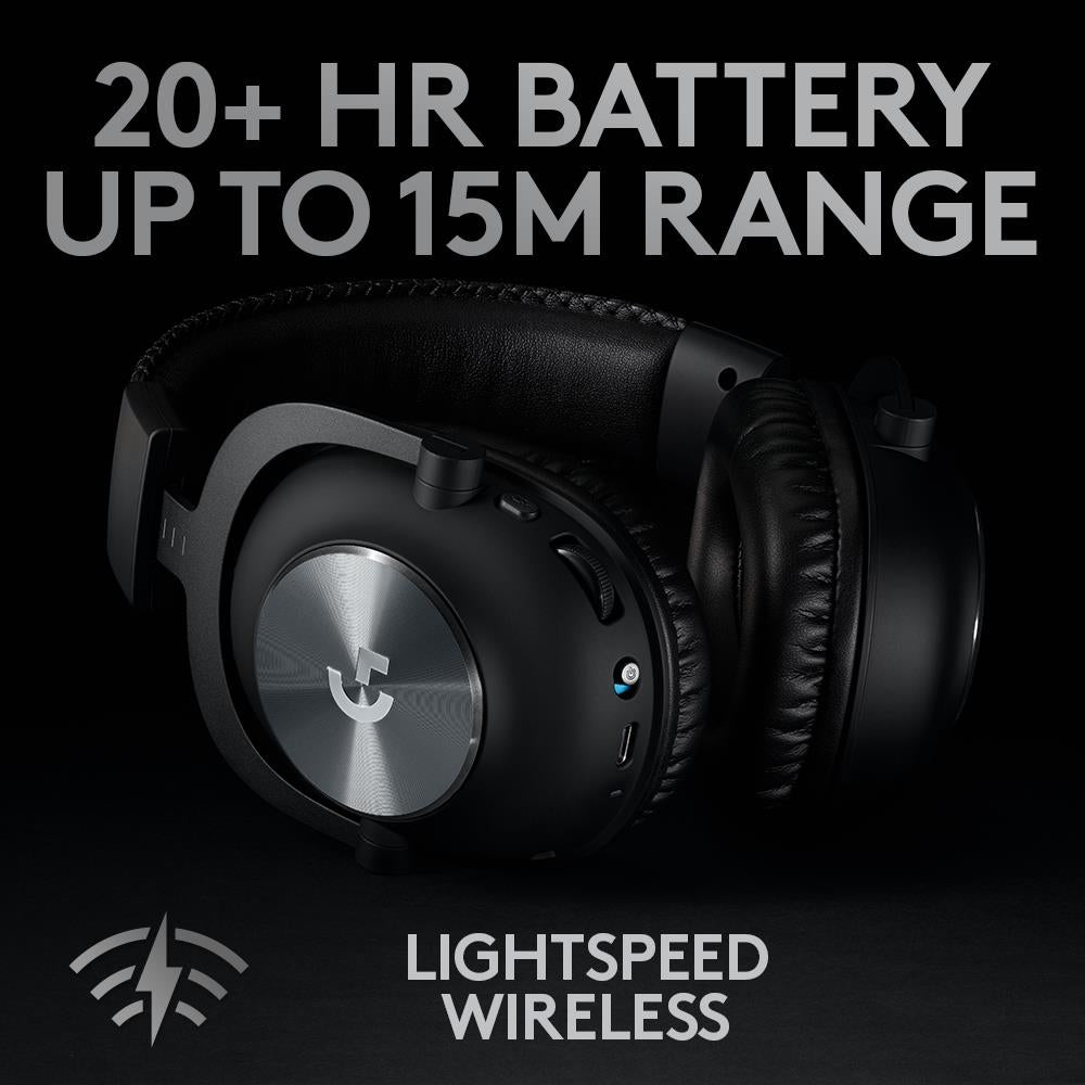 HEADSET GAMING G PRO X WRL/BLACK 981-000907 LOGITECH