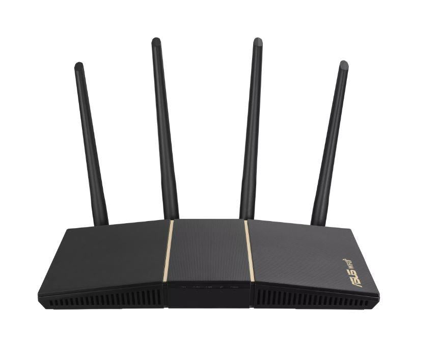 Wireless Router|ASUS|Wireless Router|Mesh|Wi-Fi 5|Wi-Fi 6|IEEE 802.11a/b/g|IEEE 802.11n|1 WAN|4x10/100/1000M|Number of antennas 4|RT-AX57
