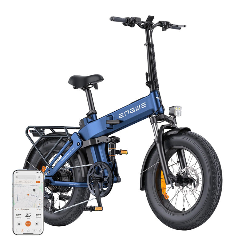 ENGWE PRO 3.0 BOOST 250W 20" Electric Bike (Blue) - Image 1