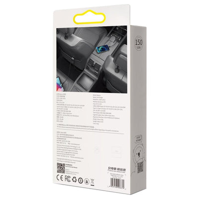 Baseus Share Together car charger 2x USB / 2x USB Type C 120W PPS Quick Charge Power Delivery gray (CCBT-A0G)