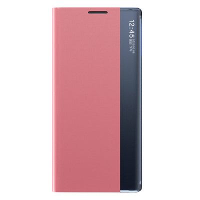 Sleep Case Bookcase Type Case with Smart Window for Samsung Galaxy A22 4G pink — Hurtel