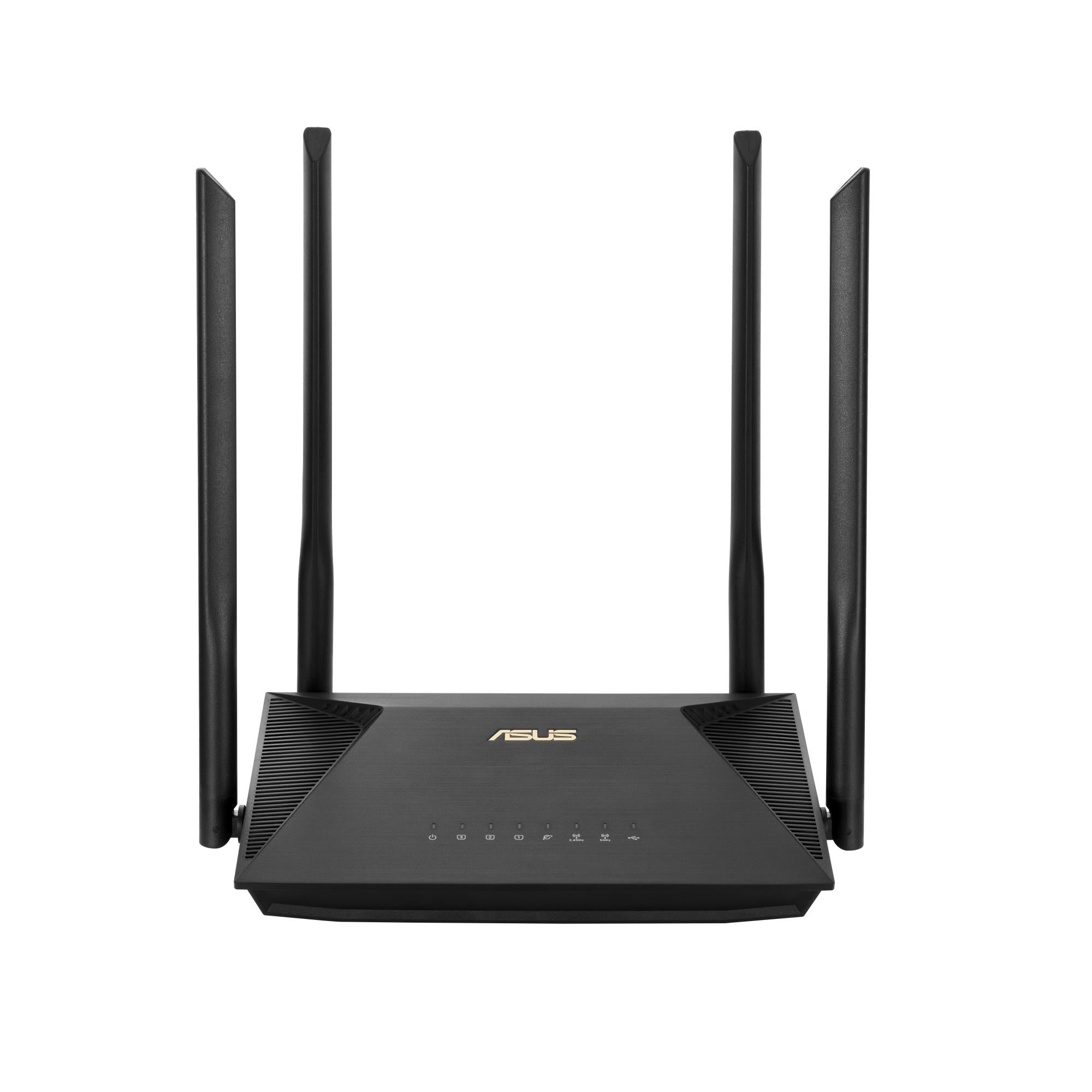 Wireless Router ASUS RT-AX53U Wi-Fi 6 (802.11ax) Ethernet WAN Yes WAN connection type RJ-45 Ethernet LAN Yes 3G Yes 4G Yes 1xLAN ports USB port Yes RT-AX53U