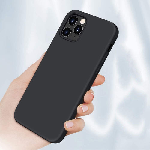 Silicone Case Soft Flexible Rubber Cover for Xiaomi Redmi Note 10 5G / Poco M3 Pro black — Hurtel