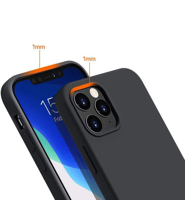 Silicone Case Soft Flexible Rubber Cover for Xiaomi Redmi Note 10 5G / Poco M3 Pro black — Hurtel