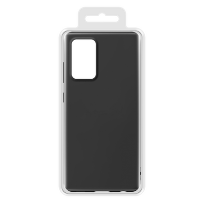 Silicone Case Soft Flexible Rubber Cover for Samsung Galaxy A22 4G black — Hurtel