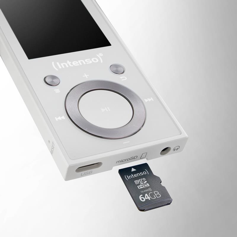 MP3 PLAYER 64GB WHITE/3717492 INTENSO