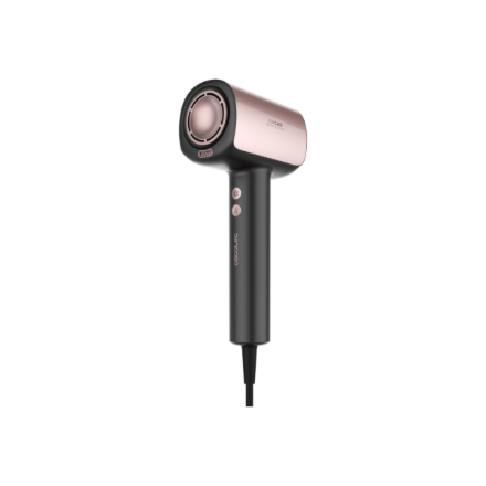 Cecotec Hair dryer | DryGlam Nano Plasma | 1600 W | Number of temperature settings 3 | Ionic function | Black/Rose Gold