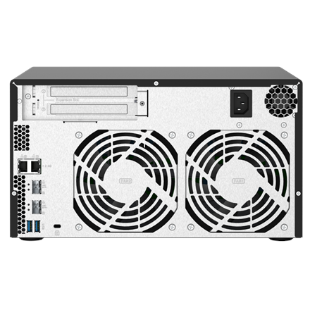 QNAP | 8-Bay QTS NAS | TS-832PX-4G | Up to 8 HDD/SSD Hot-Swap | AnnapurnaLabs Alpine | AL324 ARM Cortex-A57 Quad-Core |