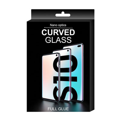 3D Edge Nano Flexi Glass Hybrid Full Screen Protector with frame for Samsung Galaxy S21+ 5G (S21 Plus 5G) black — Hurtel