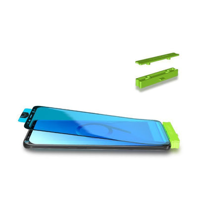 3D Edge Nano Flexi Glass Hybrid Full Screen Protector with frame for Samsung Galaxy S21+ 5G (S21 Plus 5G) black — Hurtel