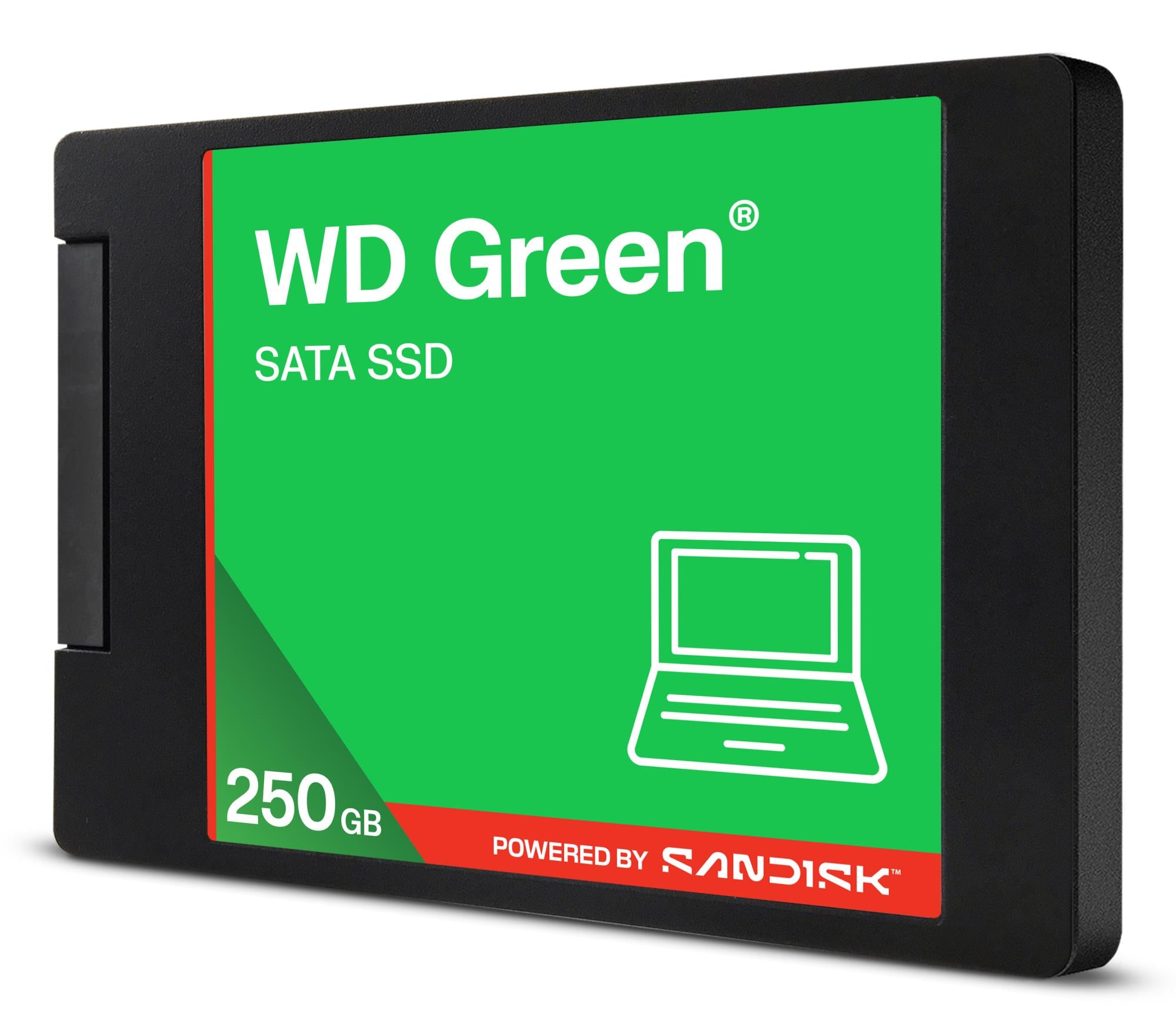 SSD SANDISK Green POWERED BY SANDISK 250 GB Serial ATA III Read speed 545 MB/s 2.5" WDS250G5G0A