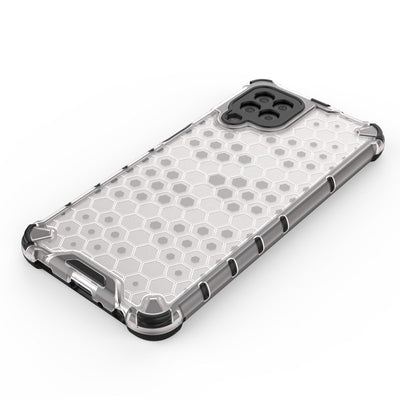 Honeycomb Case armor cover with TPU Bumper for Samsung Galaxy A22 4G black — Hurtel