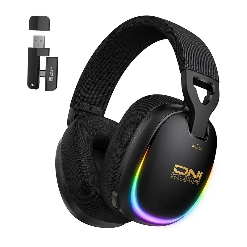 ONIKUMA GT805 Gaming Headphones (Black) - Image 1