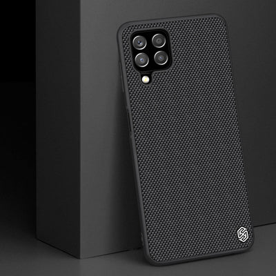 Nillkin Textured Case durable reinforced case with gel frame and nylon back for Samsung Galaxy A22 4G black