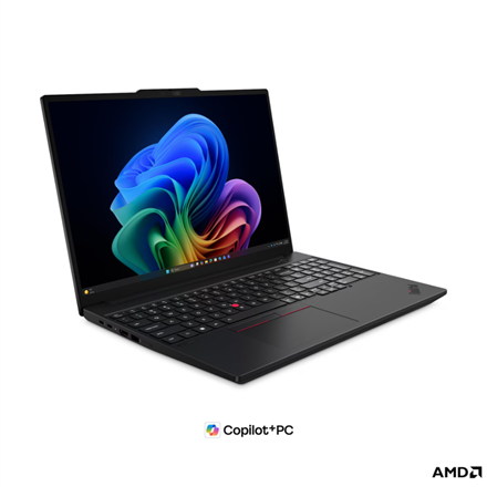 Lenovo ThinkPad T16 G5 AMD | Black | 16 " | IPS | 1920 x 1200 pixels | WUXGA | Anti-glare | AMD Ryzen AI 5 PRO | 440 | 1