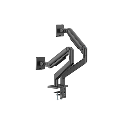 Digitus Desk Mount | Height, tilt, rotation, depth, pivot | Dual Monitor Mount | 2x 45 " | Maximum weight (capacity) 2x
