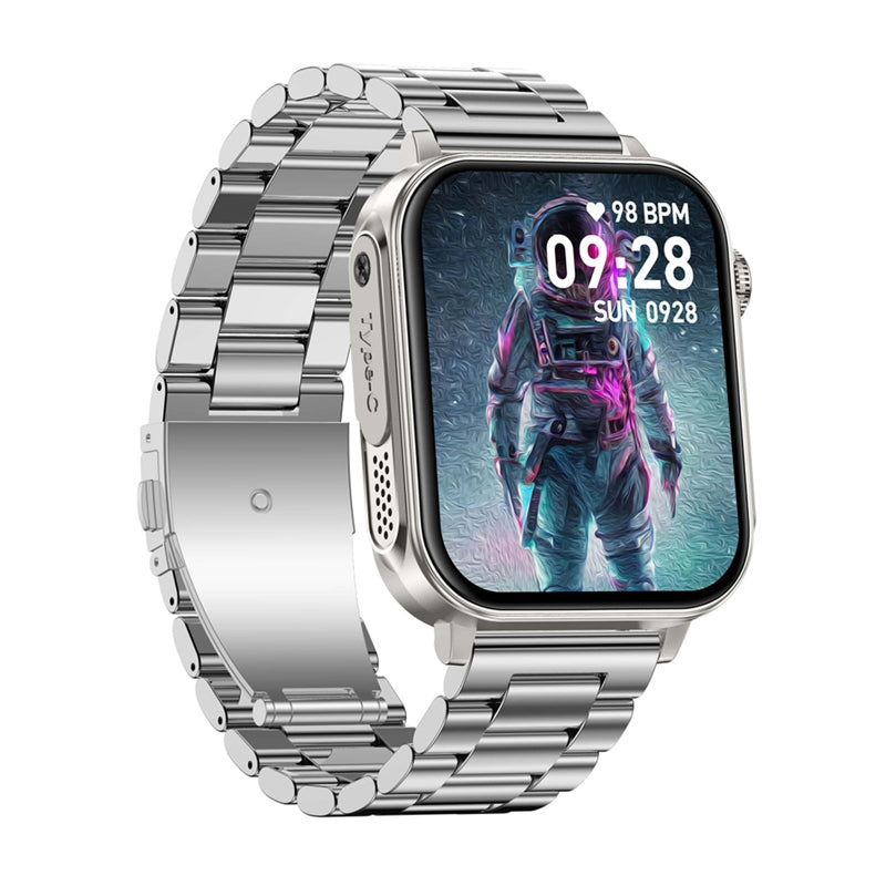 Colmi P80 smartwatch (steel and silver) - Image 3